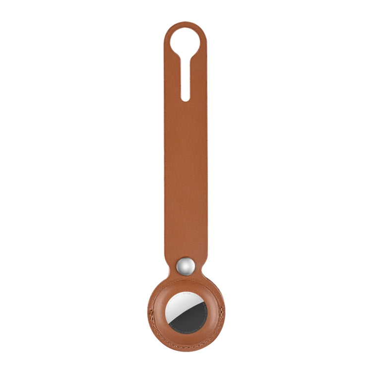 Custodia portachiavi in pelle PU per AirTag Apple