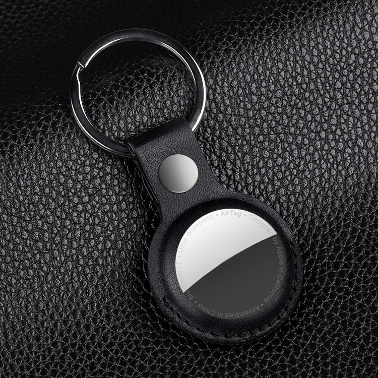 Portachiavi custodia in pelle PU per AirTag Apple