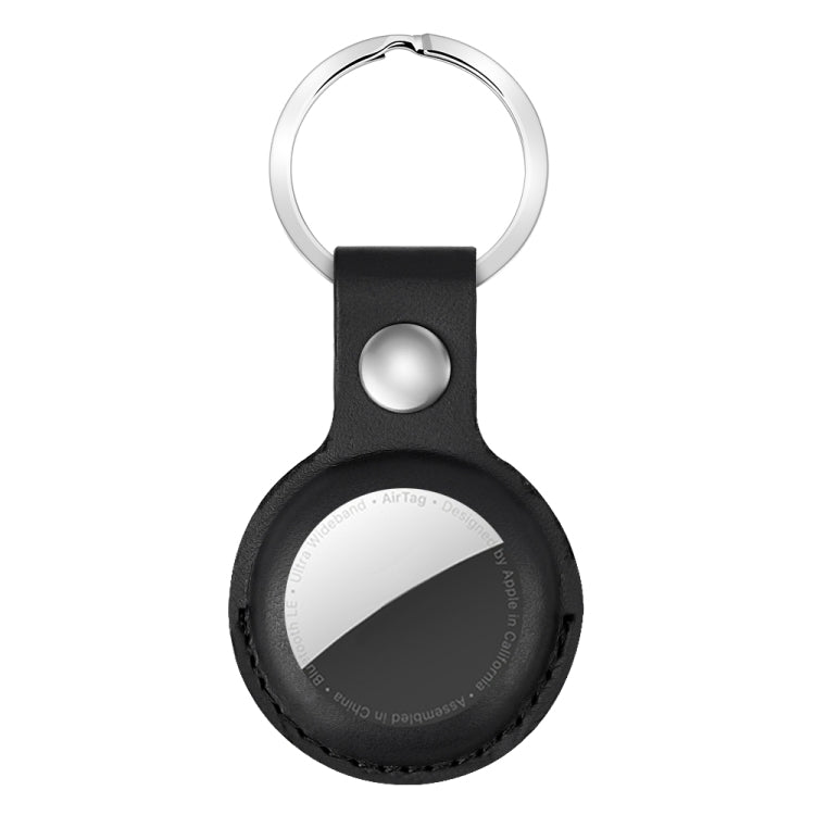 Portachiavi custodia in pelle PU per AirTag Apple