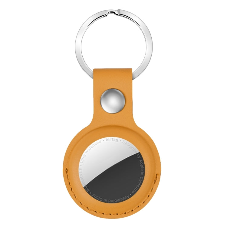 Portachiavi custodia in pelle PU per AirTag Apple