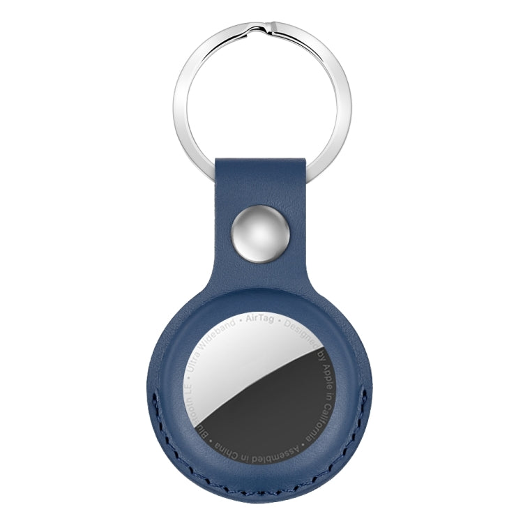 Portachiavi custodia in pelle PU per AirTag Apple