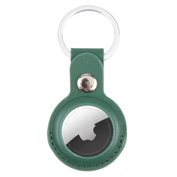 Portachiavi custodia in pelle PU per AirTag Apple