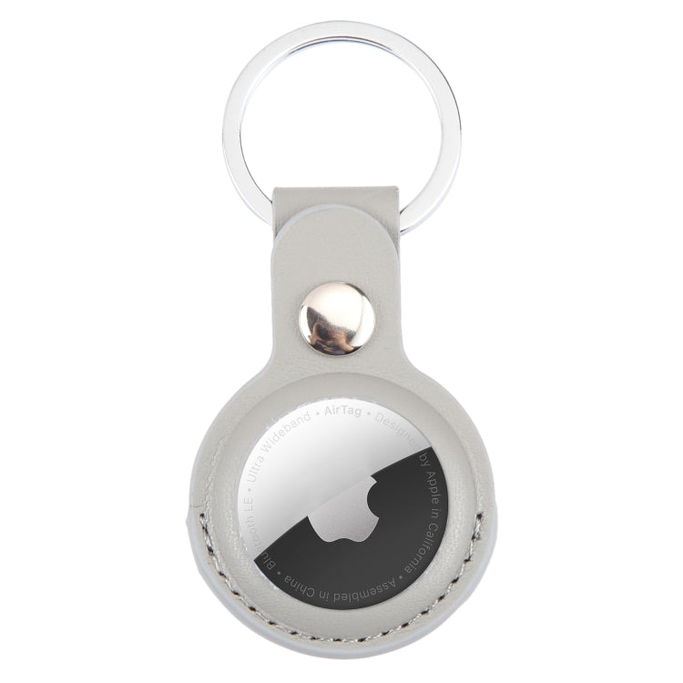 Portachiavi custodia in pelle PU per AirTag Apple