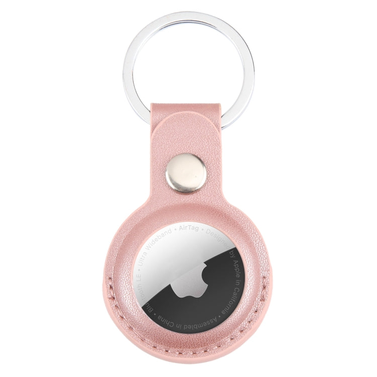 Portachiavi custodia in pelle PU per AirTag Apple