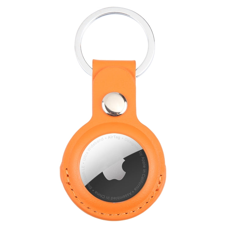 Portachiavi custodia in pelle PU per AirTag Apple
