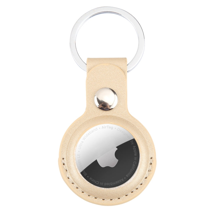 Portachiavi custodia in pelle PU per AirTag Apple