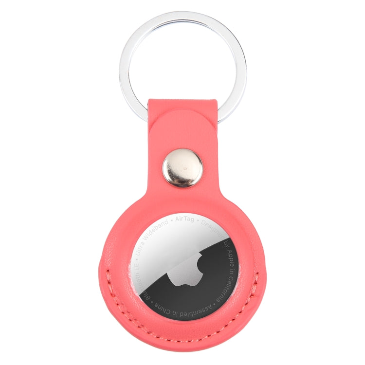 Portachiavi custodia in pelle PU per AirTag Apple