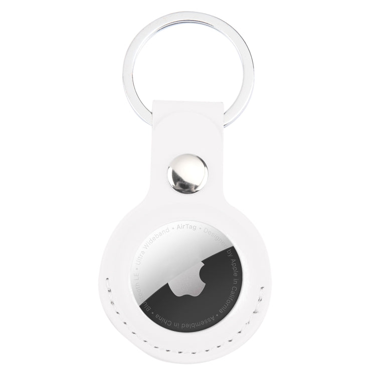 Portachiavi custodia in pelle PU per AirTag Apple