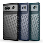 Custodia morbida in TPU antiurto Thunderbolt, For Google Pixel 6, For Google Pixel 6 Pro, For Samsung Galaxy A03s