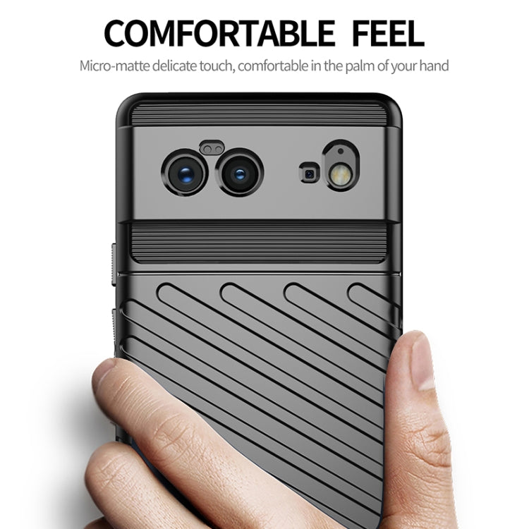 Custodia morbida in TPU antiurto Thunderbolt, For Google Pixel 6, For Google Pixel 6 Pro, For Samsung Galaxy A03s