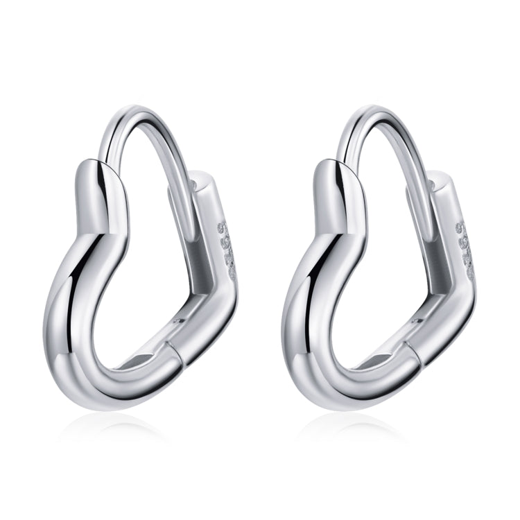 Orecchini delle donne della vite prigioniera dell'orecchio della cavità a forma di cuore dell'argento sterlina S925, Heart-shaped Hollow(Silver), Heart-shaped Hollow(Gold)