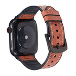Cinturini di ricambio in pelle con texture di struzzo per la serie Apple Watch, 7 45mm / 6 & SE & 5 & 4 44mm / 3 & 2 & 1 42mm, 7 41mm / 6 & SE & 5 & 4 40mm / 3 & 2 & 1 38mm