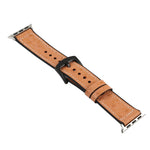 Cinturini di ricambio in pelle con texture di struzzo per la serie Apple Watch, 7 45mm / 6 & SE & 5 & 4 44mm / 3 & 2 & 1 42mm, 7 41mm / 6 & SE & 5 & 4 40mm / 3 & 2 & 1 38mm