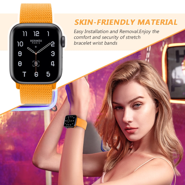 Cinturino di ricambio in nylon con fibbia a forma di 8, For Apple Watch Series 9&8&7 41mm / SE 3&SE 2&6&SE&5&4 40mm / 3&2&1 38mm