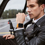 Cinturino di ricambio in nylon con fibbia a forma di 8, For Apple Watch Series 9&8&7 41mm / SE 3&SE 2&6&SE&5&4 40mm / 3&2&1 38mm