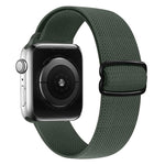 Cinturino di ricambio in nylon con fibbia a forma di 8, For Apple Watch Series  7  45mm / & 6 & SE & 5 & 4 44mm