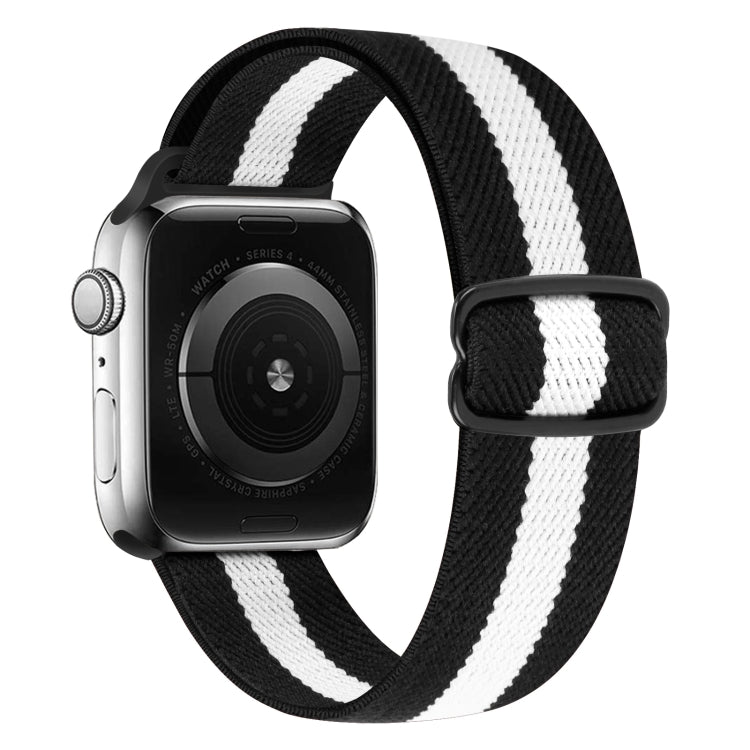 Cinturino di ricambio in nylon con fibbia a forma di 8, For Apple Watch Series  7  45mm / & 6 & SE & 5 & 4 44mm