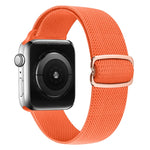 Cinturino di ricambio in nylon con fibbia a forma di 8, For Apple Watch Series  7  45mm / & 6 & SE & 5 & 4 44mm