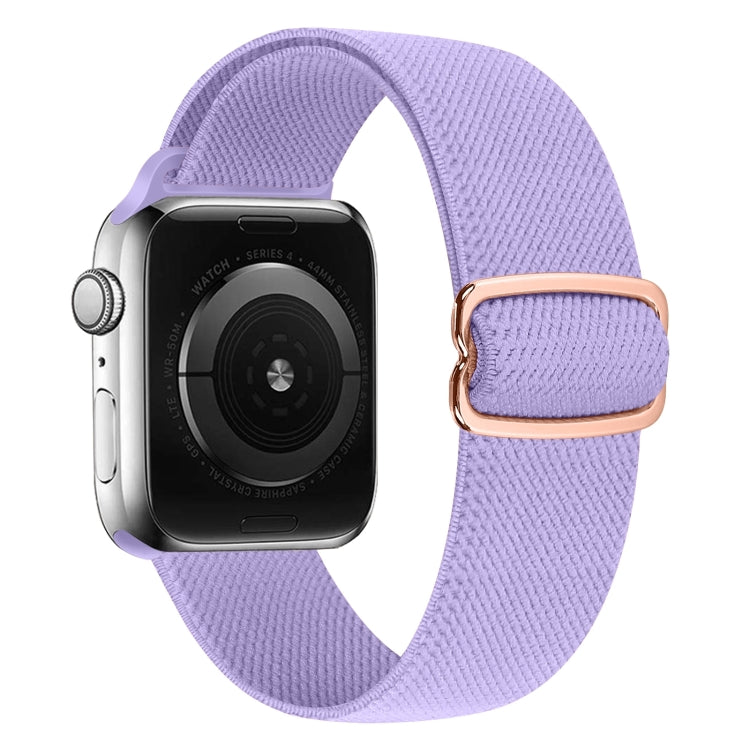 Cinturino di ricambio in nylon con fibbia a forma di 8, For Apple Watch Series  7  45mm / & 6 & SE & 5 & 4 44mm