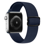 Cinturino di ricambio in nylon con fibbia a forma di 8, For Apple Watch Series  7  45mm / & 6 & SE & 5 & 4 44mm