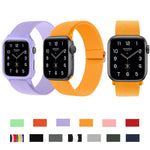 Cinturino di ricambio in nylon con fibbia a forma di 8, For Apple Watch Series  7  45mm / & 6 & SE & 5 & 4 44mm