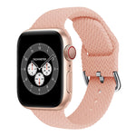 Cinturini di ricambio in silicone intrecciato con fibbia per Apple Watch Series, 7 45mm / 6 & SE & 5 & 4 44mm / 3 & 2 & 1 42mm, 7 41mm / 6 & SE & 5 & 4 40mm / 3 & 2 & 1 38mm