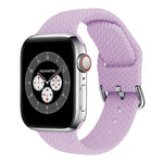Cinturini di ricambio in silicone intrecciato con fibbia per Apple Watch Series, 7 45mm / 6 & SE & 5 & 4 44mm / 3 & 2 & 1 42mm, 7 41mm / 6 & SE & 5 & 4 40mm / 3 & 2 & 1 38mm