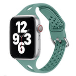 Cinturini di ricambio in silicone per Apple Watch Series, 7 45mm / 6 & SE & 5 & 4 44mm / 3 & 2 & 1 42mm, 7 41mm / 6 & SE & 5 & 4 40mm / 3 & 2 & 1 38mm