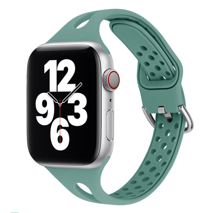 Cinturini di ricambio in silicone per Apple Watch Series, 7 45mm / 6 & SE & 5 & 4 44mm / 3 & 2 & 1 42mm, 7 41mm / 6 & SE & 5 & 4 40mm / 3 & 2 & 1 38mm