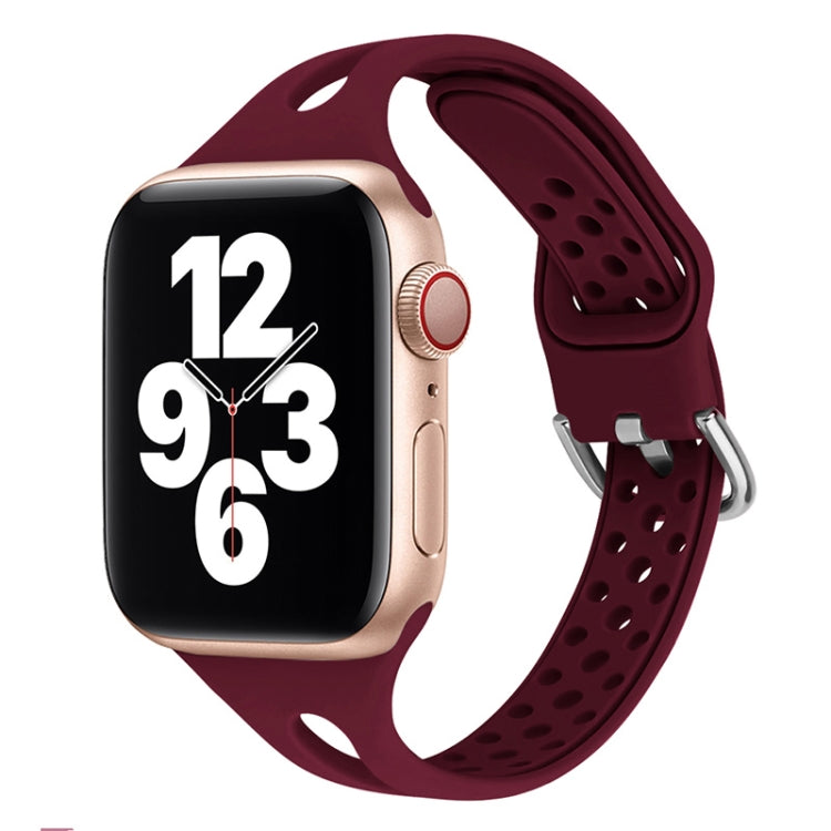 Cinturini di ricambio in silicone per Apple Watch Series, 7 45mm / 6 & SE & 5 & 4 44mm / 3 & 2 & 1 42mm, 7 41mm / 6 & SE & 5 & 4 40mm / 3 & 2 & 1 38mm