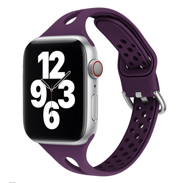 Cinturini di ricambio in silicone per Apple Watch Series, 7 45mm / 6 & SE & 5 & 4 44mm / 3 & 2 & 1 42mm, 7 41mm / 6 & SE & 5 & 4 40mm / 3 & 2 & 1 38mm