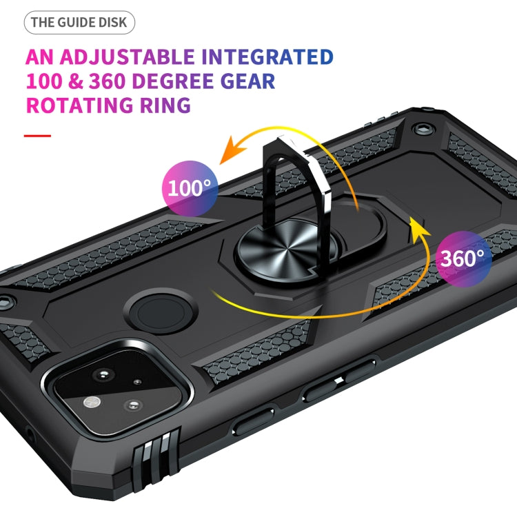 Custodia protettiva antiurto in TPU + PC con supporto girevole a 360 gradi, For Google Pixel 5a 5G, For Google Pixel 6 Pro, For Google Pixel 6