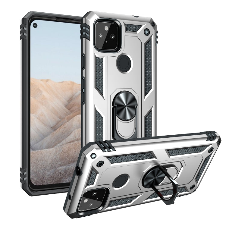 Custodia protettiva antiurto in TPU + PC con supporto girevole a 360 gradi, For Google Pixel 5a 5G, For Google Pixel 6 Pro, For Google Pixel 6