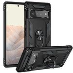 Custodia protettiva antiurto in TPU + PC con supporto girevole a 360 gradi, For Google Pixel 5a 5G, For Google Pixel 6 Pro, For Google Pixel 6