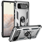 Custodia protettiva antiurto in TPU + PC con supporto girevole a 360 gradi, For Google Pixel 5a 5G, For Google Pixel 6 Pro, For Google Pixel 6