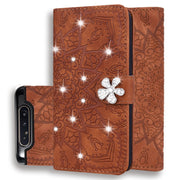 Custodia portafoglio in pelle con slot carte per Galaxy A80 e A90