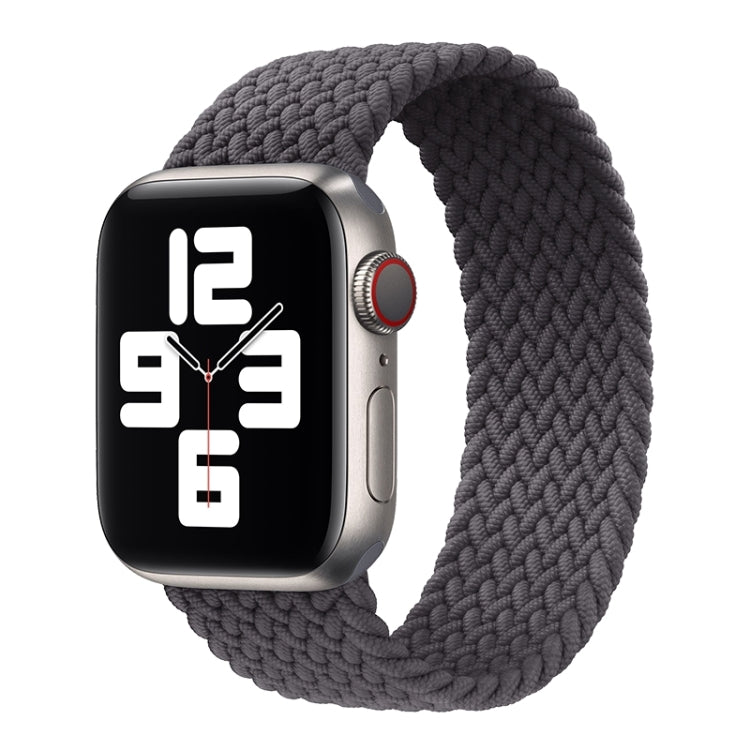 Cinturino di ricambio per cinturino di ricambio in nylon intrecciato con testa in metallo per Apple Watch Series 6 e SE e 5 e 4 40 mm / 3 e 2 e 1 38 mm, XS 128mm