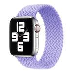 Cinturino di ricambio per cinturino di ricambio in nylon intrecciato con testa in metallo per Apple Watch Series 6 e SE e 5 e 4 40 mm / 3 e 2 e 1 38 mm, M 145mm
