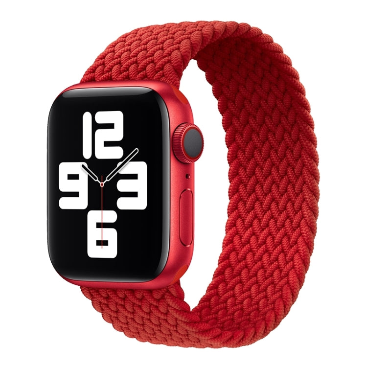 Cinturino di ricambio per cinturino di ricambio in nylon intrecciato con testa in metallo per Apple Watch Series 6 e SE e 5 e 4 44 mm / 3 e 2 e 1 42 mm, XS 135mm