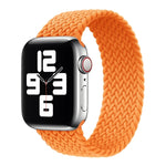 Cinturino di ricambio per cinturino di ricambio in nylon intrecciato con testa in metallo per Apple Watch Series 6 e SE e 5 e 4 44 mm / 3 e 2 e 1 42 mm, L 165mm