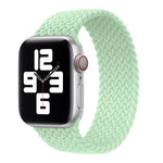 Cinturino di ricambio per cinturino di ricambio in nylon intrecciato con testa in metallo per Apple Watch Series 6 e SE e 5 e 4 44 mm / 3 e 2 e 1 42 mm, L 165mm