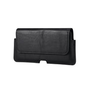 Marsupio in pelle per cellulare orizzontale in pelle di mucca universale per telefoni da 6,7 pollici e inferiori, For 6.7 inch and Below Phones