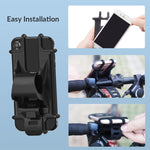 Supporto per telefono universale per bicicletta in gel di silice puro, Universal Mobile Phone