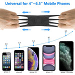Supporto per telefono da bicicletta in gel di silice con rotazione a 360 gradi per telefono cellulare da 4-6,8 pollici, for 4-6.8 inch Mobile Phone