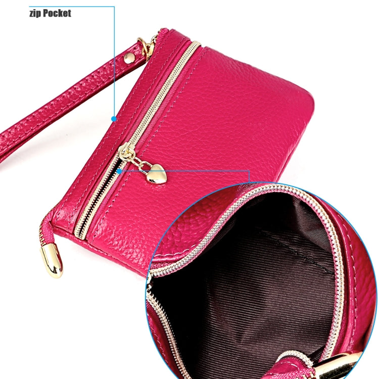 Borse da donna in pelle di volpe con filo da cucito carino mini portachiavi