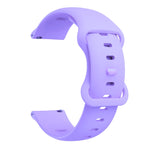 Cinturino di ricambio per cinturino in silicone con fibbia a farfalla, 20mm For Samsung Galaxy Watch Active 3 41mm, 22mm For Samsung Galaxy Watch Active 3 45mm