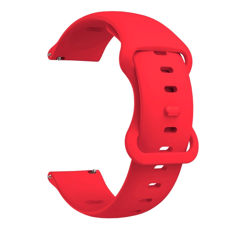 Cinturino di ricambio per cinturino in silicone con fibbia a farfalla, 20mm For Samsung Galaxy Watch Active 3 41mm, 22mm For Samsung Galaxy Watch Active 3 45mm