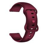 Cinturino di ricambio per cinturino in silicone con fibbia a farfalla, 20mm For Samsung Galaxy Watch Active 3 41mm, 22mm For Samsung Galaxy Watch Active 3 45mm