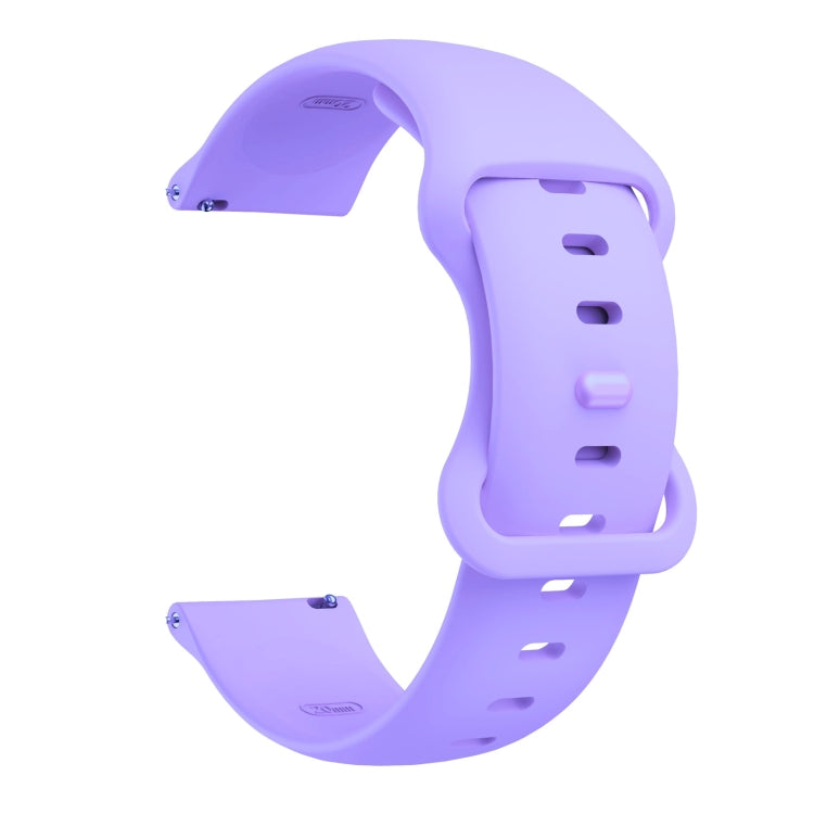 Cinturino di ricambio per cinturino in silicone con fibbia a farfalla, 20mm For Samsung Galaxy Watch Active 3 41mm, 22mm For Samsung Galaxy Watch Active 3 45mm