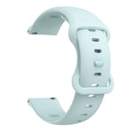 Cinturino di ricambio per cinturino in silicone con fibbia a farfalla, 20mm For Samsung Galaxy Watch Active 3 41mm, 22mm For Samsung Galaxy Watch Active 3 45mm
